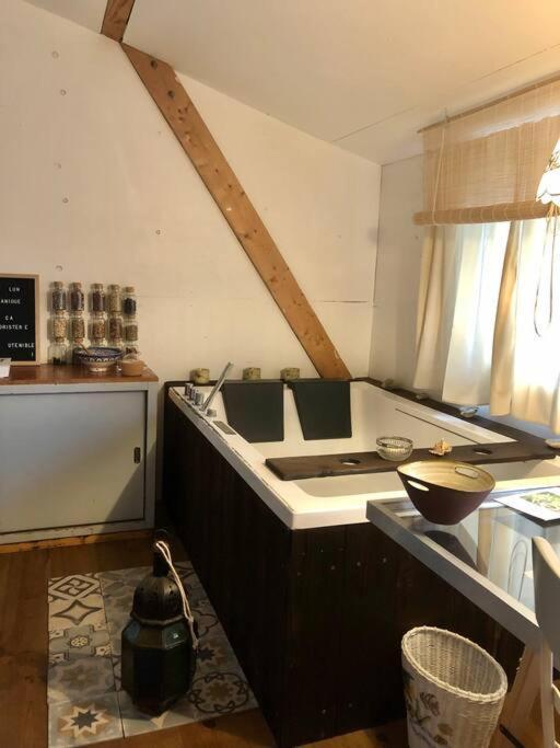 Cosy Cabane Boise Solaire, Balneo Bath Et Toilette Seche A La Ferme Mimizan Exterior photo